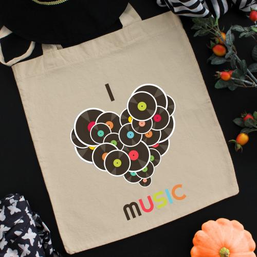 Torba bawełniana ecri cute pig 2