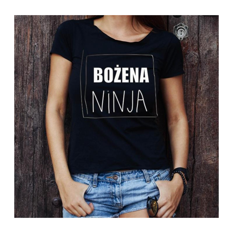 T-shirt lady Bożena kobieta idealna