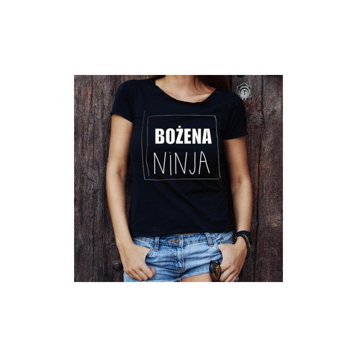 T-shirt lady Bożena kobieta idealna