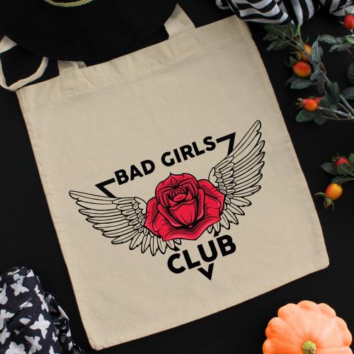 Torba bawełniana ecri bad girls club