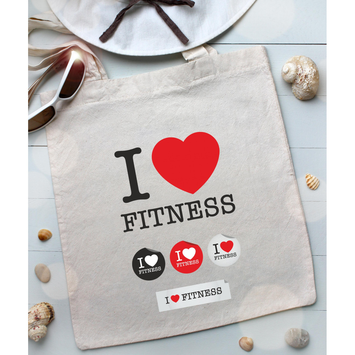 Torba bawełniana ecri helo sunshine