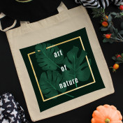 Torba bawełniana ecri pretty daisy