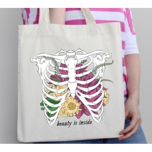 Torba bawełniana ecri nie mam w co sie ubrać