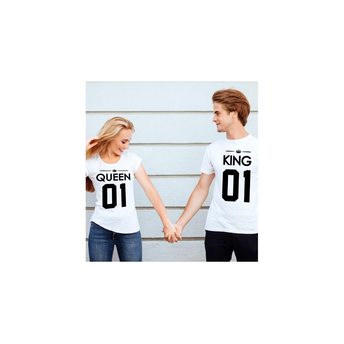 Koszulki dla par Queen & King