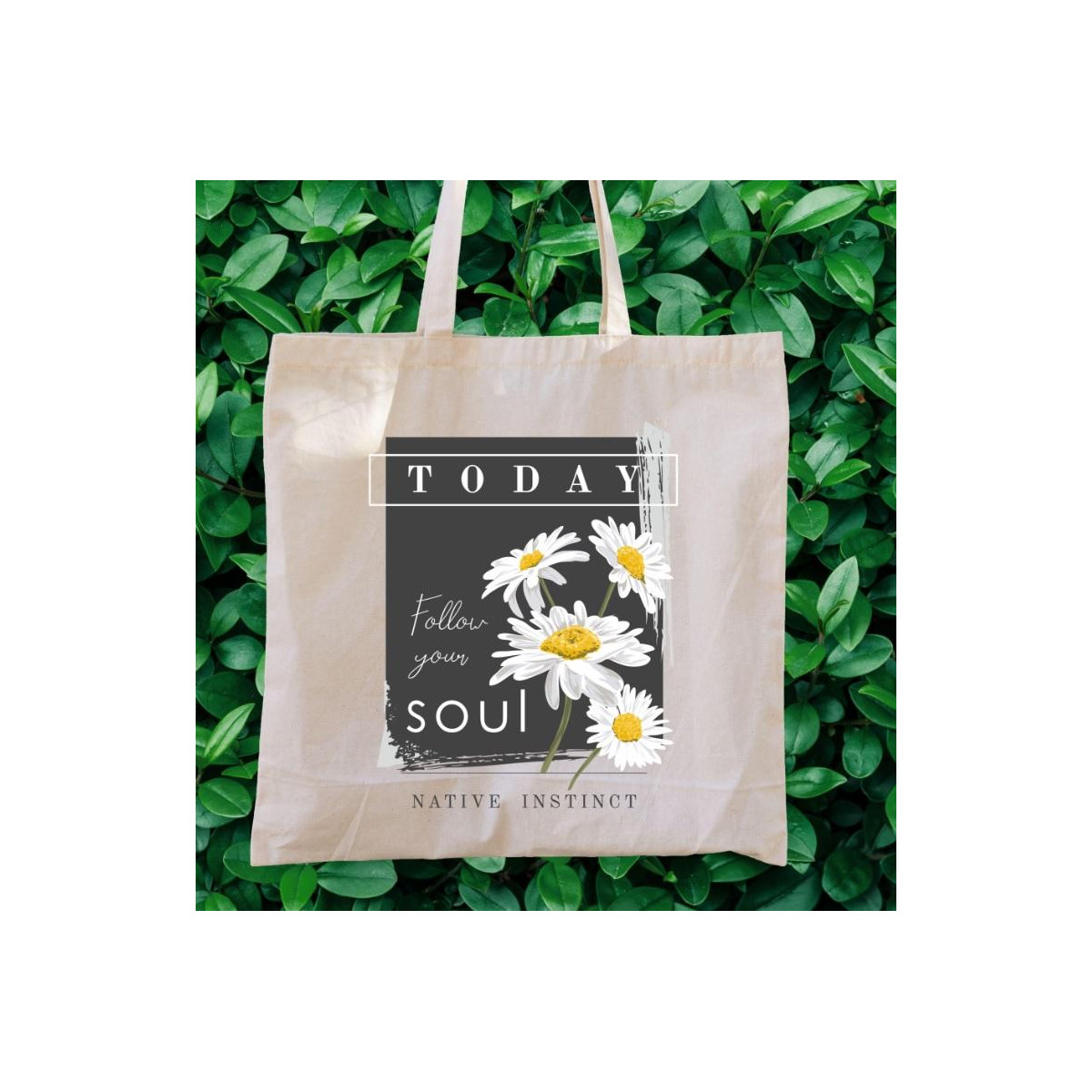 Torba bawełniana ecri king queen love