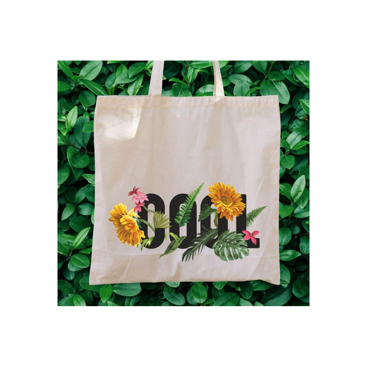 Torba bawełniana ecri king queen love