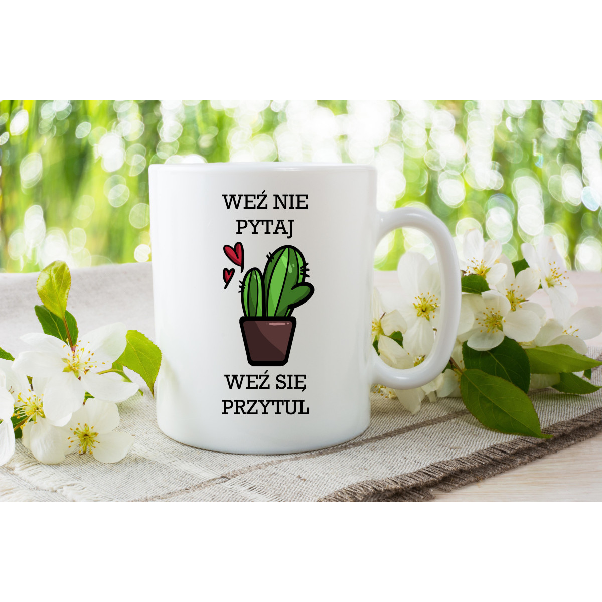 Kubek Weź nie pytaj Weź się przytul