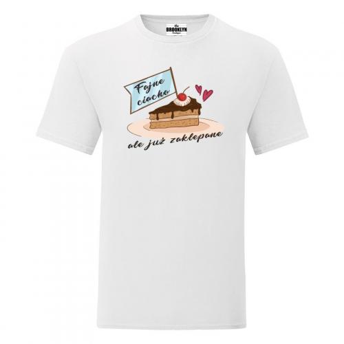 T-shirt oversize DTG Fajne ciacho ale juz zaklepane