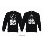 DLA PAR 2 SZT MOJA babeczka MOJA ciacho napis z przodu