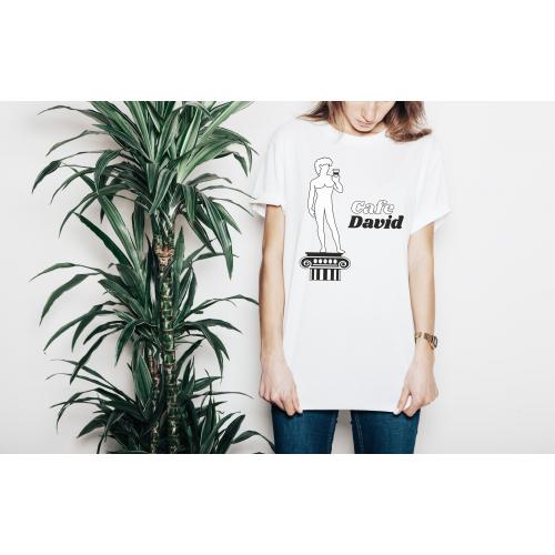 T-shirt lady slim DTG cactus