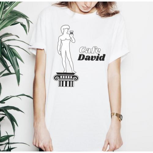 T-shirt lady slim DTG cactus