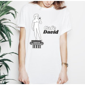 T-shirt lady slim DTG cactus