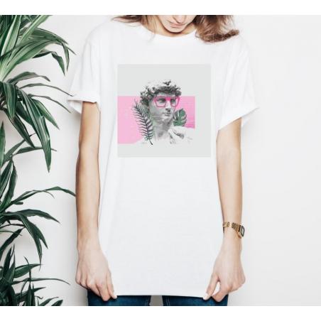 T-shirt lady slim DTG cactus