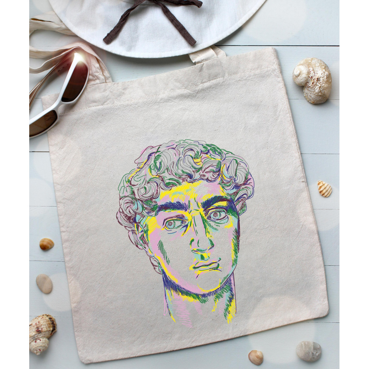 Torba bawełniana David earphone