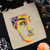 Torba bawełniana David michelangelo face