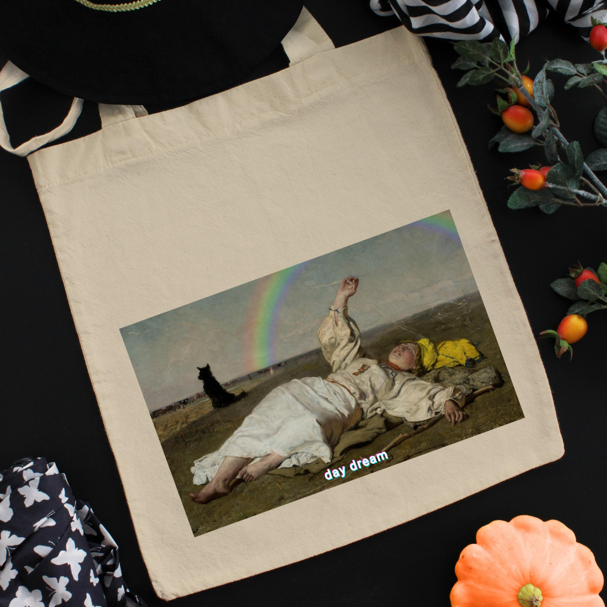 Torba bawełniana David michelangelo face