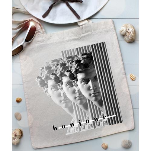 Torba bawełniana Bonjour