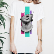 T-shirt lady slim DTG cactus