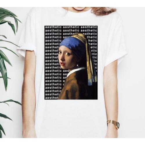 T-shirt lady slim DTG cactus