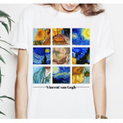 T-shirt lady slim DTG cactus