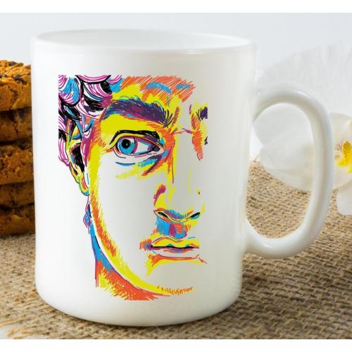 Kubek z nadrukiem najlepsza dziewczyna flowers