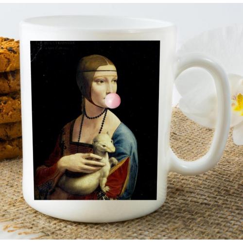 Kubek z nadrukiem Davinci