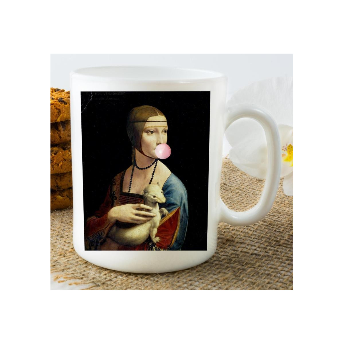 Kubek z nadrukiem Davinci