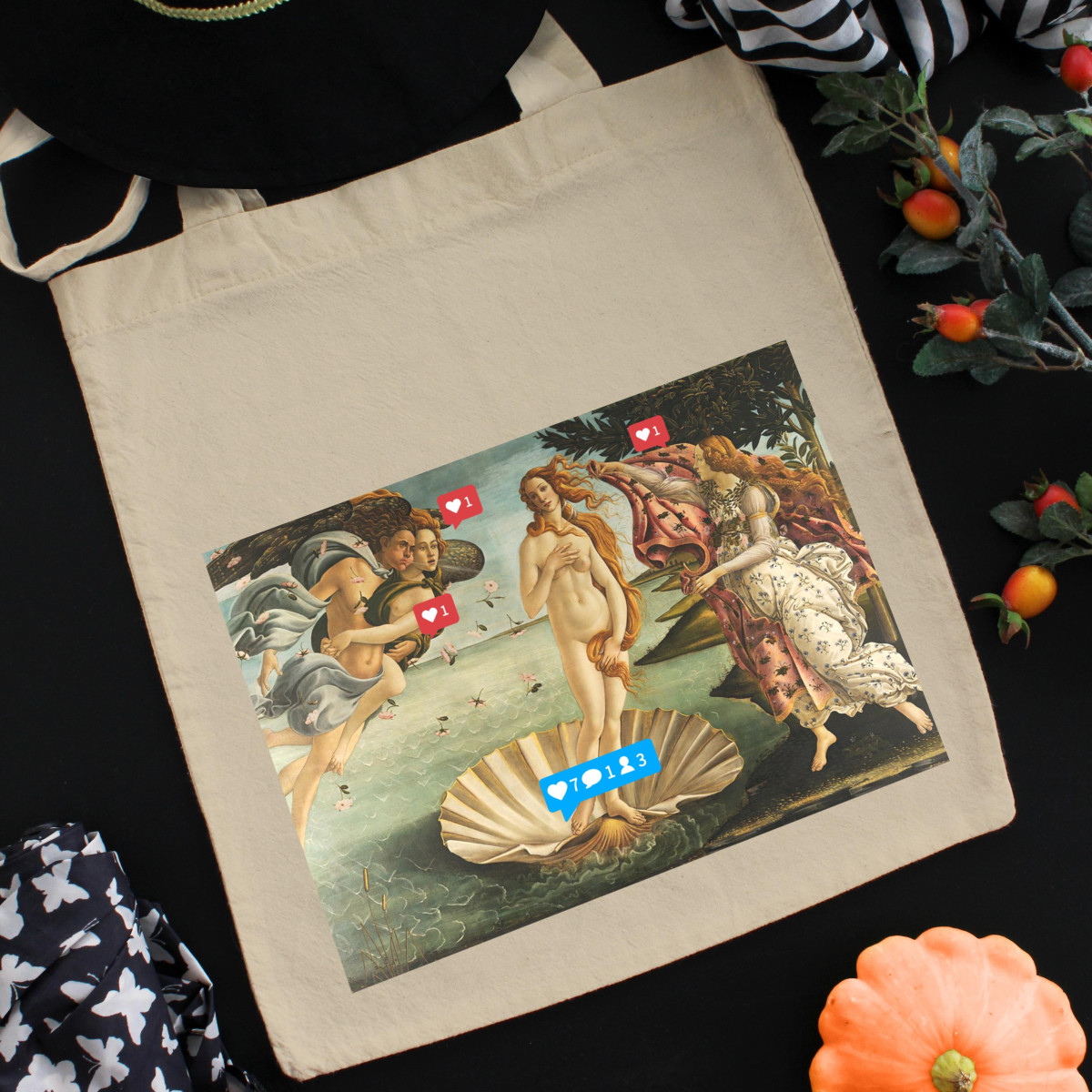 Torba bawełniana bonjour