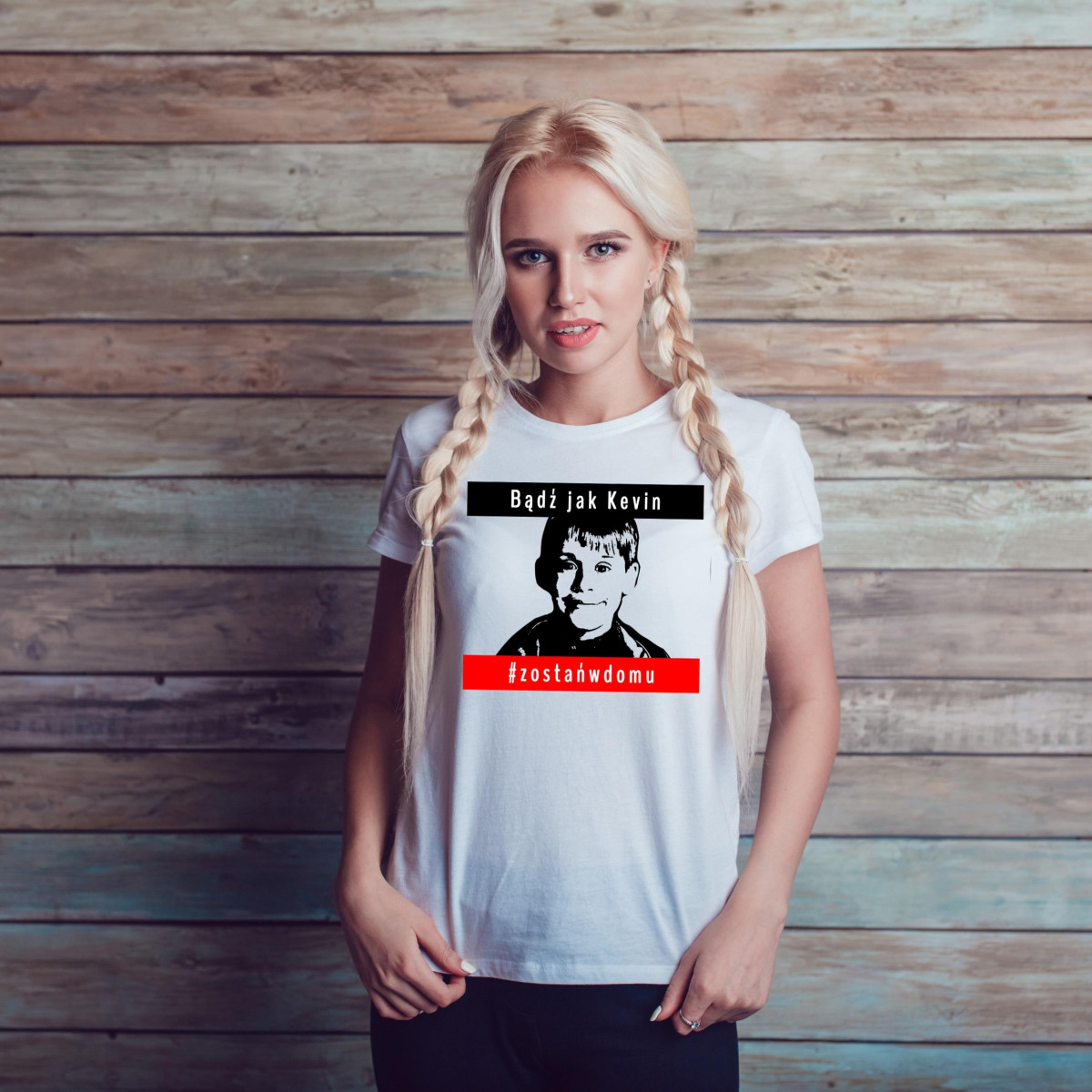 T-shirt lady slim DTG  van gogh