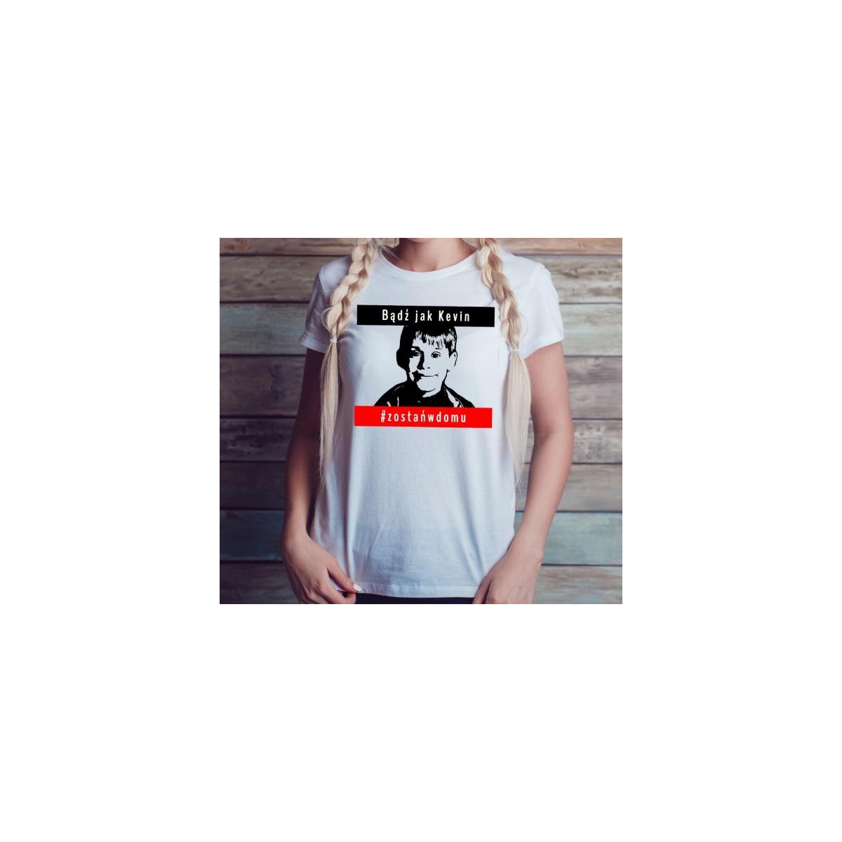 T-shirt lady slim DTG  van gogh