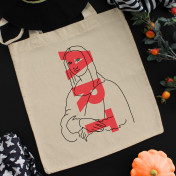 Torba bawełniana ecri owl