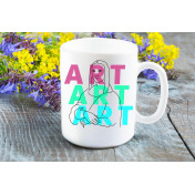 Kubek z nadrukiem Davinci