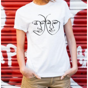 T-shirt lady slim DTG  van gogh