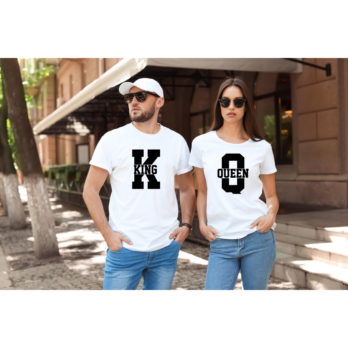 Koszulki dla par Queen & King