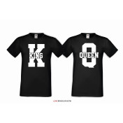 t-shirty dla par queen king