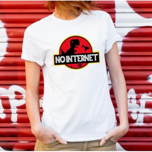 T-shirt lady slim DTG  van gogh