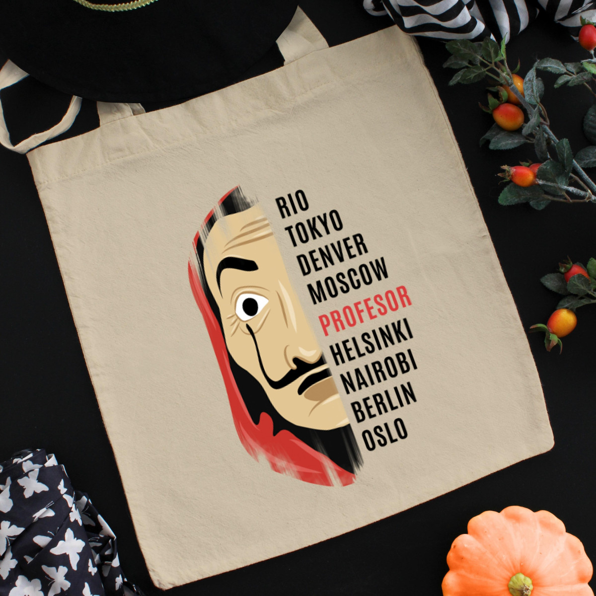 Torba bawełniana ecri owl