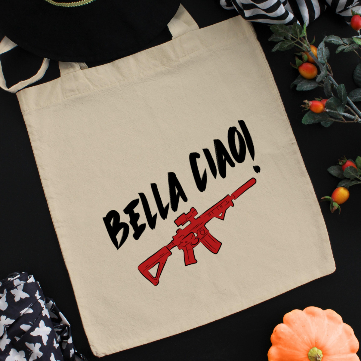 Torba bawełniana ecri owl