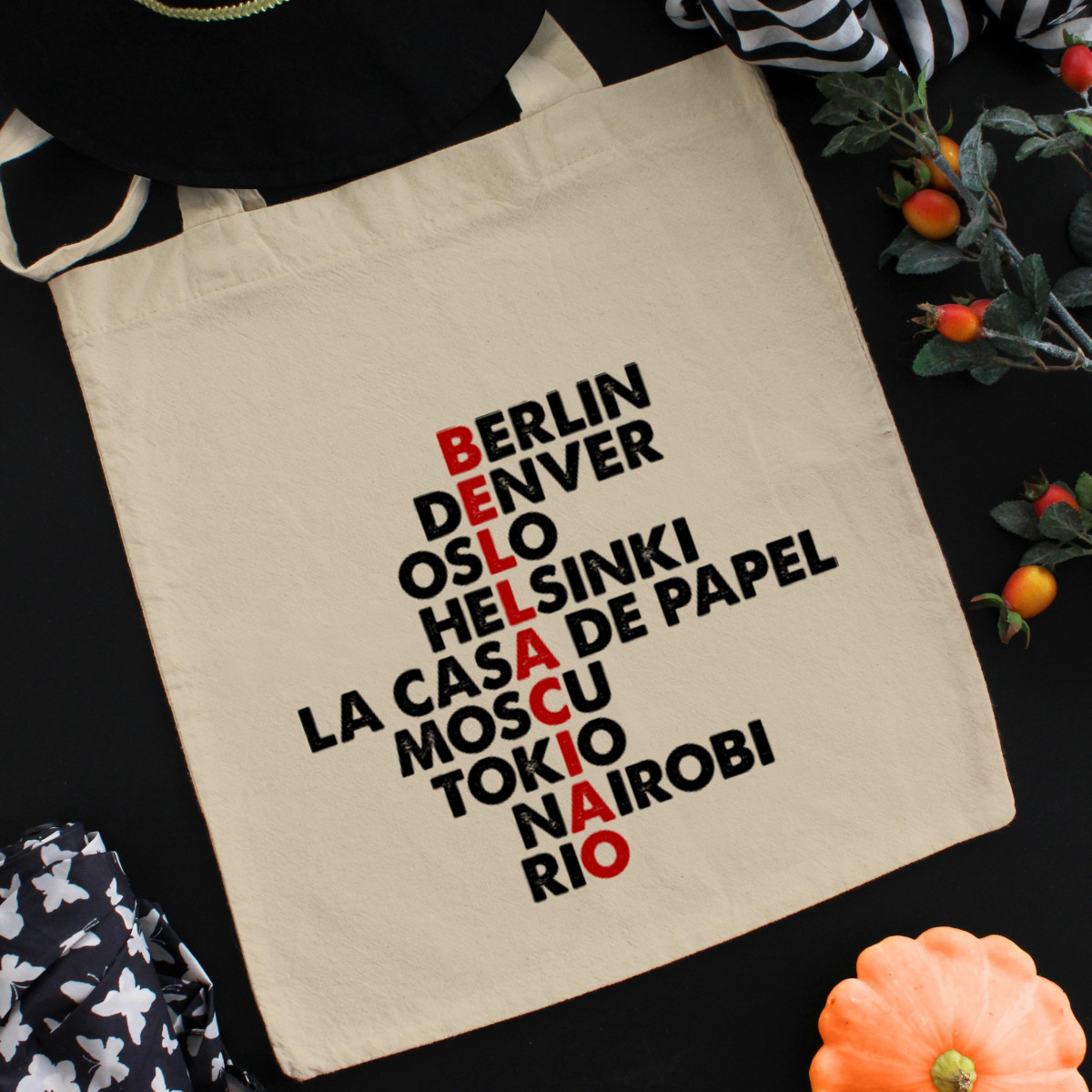 Torba bawełniana ecri owl