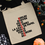 Torba bawełniana ecri owl