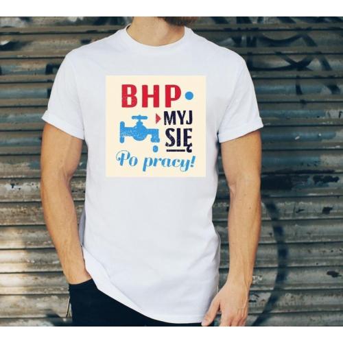 T-shirt oversize DTG społem PRL