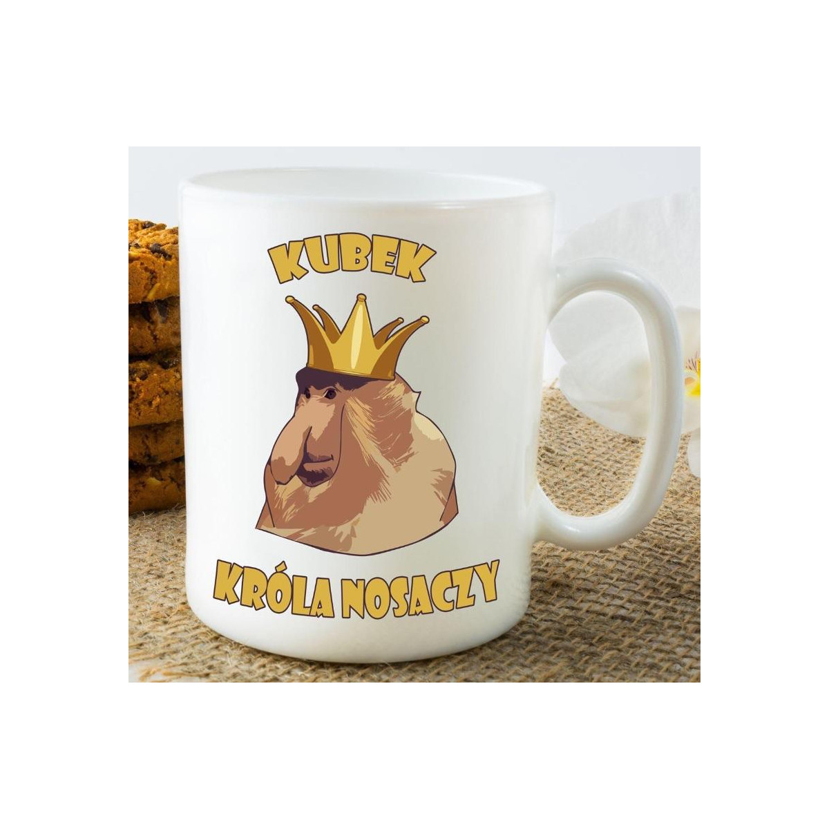 Kubek z nadrukiem No internet