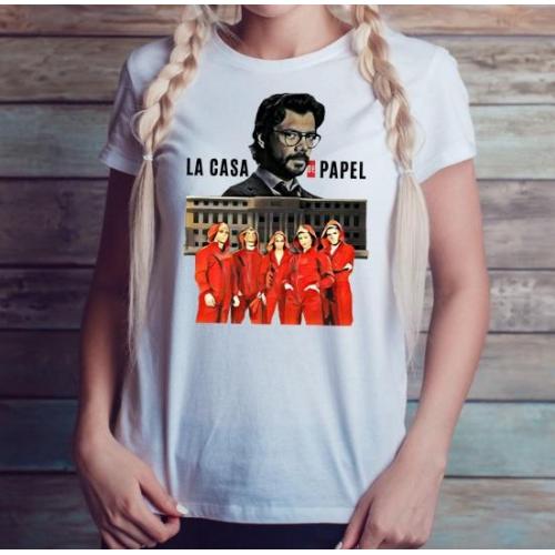 T-shirt lady slim DTG ciao bella !