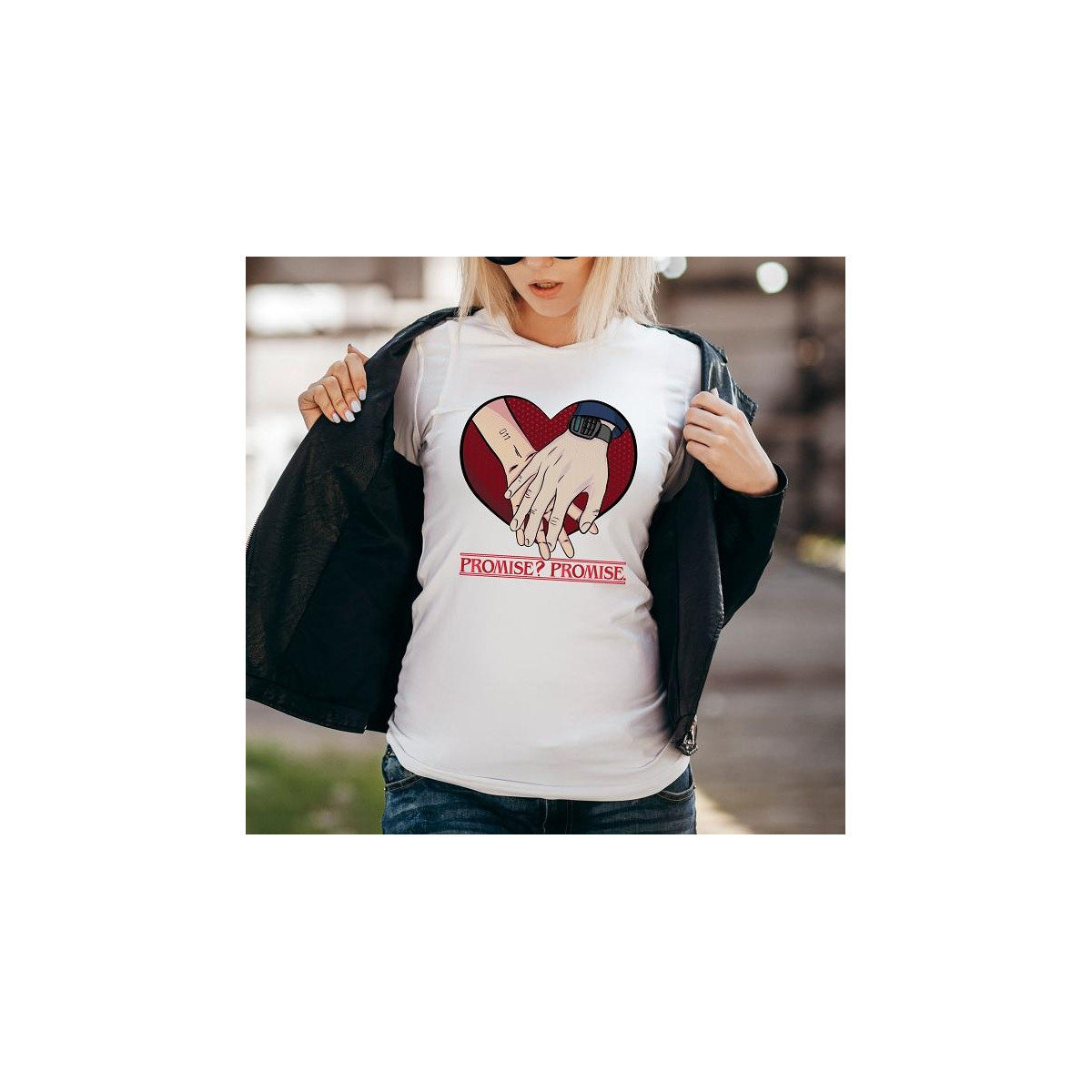 T-shirt lady slim DTG la casa de papel 2