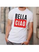 T-shirt oversize DTG la casa de papel maska