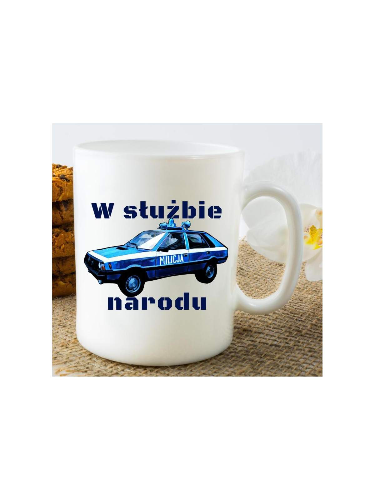 Kubek z nadrukiem rzeczy niemożliwe robimy od ręki PRL