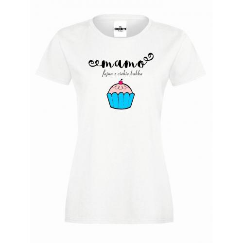T-shirt lady slim mama - fajna babka