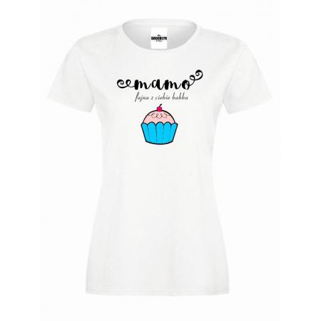 T-shirt lady slim mama - fajna babka