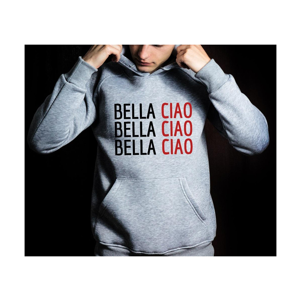 bluza z kapturem UWAGA