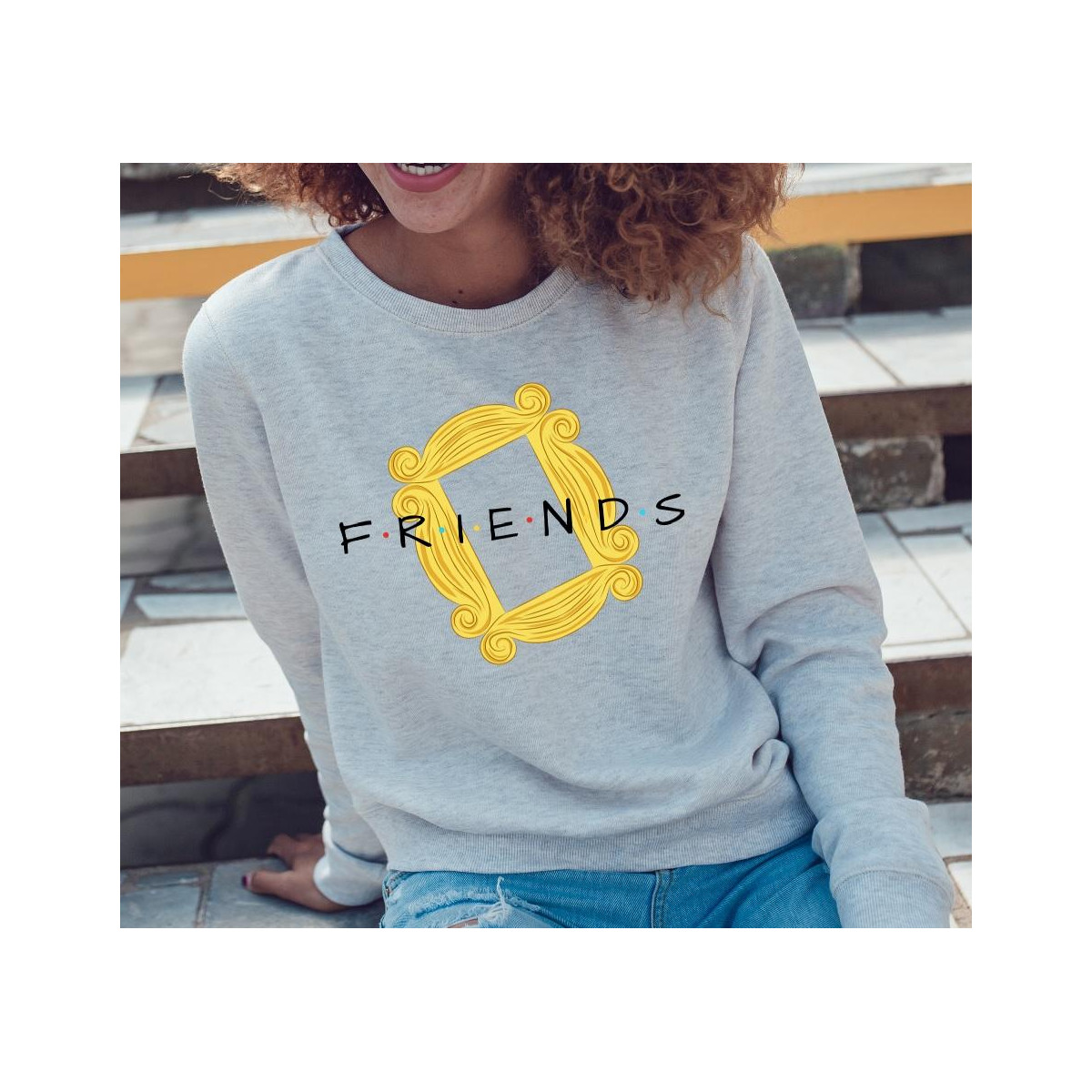 Bluza oversize szara  El profesor !